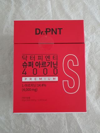 닥터피엔티 [Dr.PNT] 남성 활력폭팔 부스터, 슈퍼 아르기닌 4000 [1개월분] — 5점을 준 리뷰어가 2022년 9월 올린 사용 사진