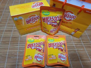 광동생활건강 [광동] 비타500데일리스틱 70포+쇼핑백+구미3개 — 5점을 준 리뷰어가 2022년 1월 올린 사용 사진