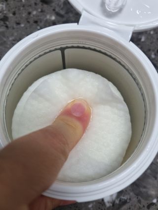 랑벨 비타 에너지 잡티 앰플 패드 65매 (투명하고 밝은 얼굴 광채패드) — 4.5점을 준 리뷰어가 2022년 6월 올린 사용 사진