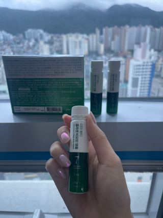 [줄리스초이스] 더마 뷰티 콜라겐 비오틴 앰플 — 5점을 준 리뷰어가 2023년 7월 올린 사용 사진