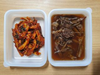 마슬다믄 심영순 건강찬 레시피 2종 반찬 — 5점을 준 리뷰어가 2021년 6월 올린 사용 사진
