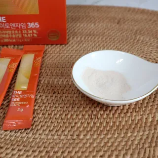 [닥터루템]맛있는 파인애플맛 과채효소 THE파이토엔자임365 1box (30포) — 5점을 준 리뷰어가 2022년 10월 올린 사용 사진