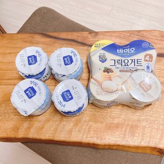 매일바이오 그릭요거트 오리지널 플레인 4개, 로스터리 커피믹스 4개 — 5점을 준 리뷰어가 2021년 12월 올린 사용 사진