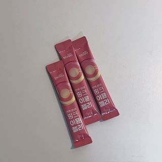 [인디닥터] 면역 생생 핑크 이뮨 젤리 — 5점을 준 리뷰어가 2022년 6월 올린 사용 사진