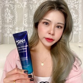헤어플러스 단백질탈모샴푸 500ml+단백질본드앰플 145ml — 5점을 준 리뷰어가 2021년 4월 올린 사용 사진