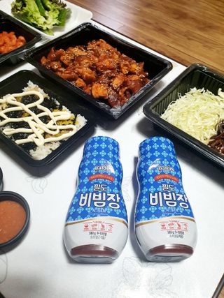 팔도비빔장 시그니처 380g 2개 — 5점을 준 리뷰어가 2022년 2월 올린 사용 사진