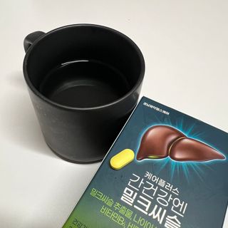 [경남제약헬스케어] 케어플러스 간건강엔 밀크씨슬 500mg 60정/2개월분/비타민B 5종+세레늄 — 5점을 준 리뷰어가 2024년 1월 올린 사용 사진