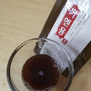[몸엔용] 무더운 날씨에 국산녹용 기엔용으로 몸보신 50ml x 30포 — 5점을 준 리뷰어가 2021년 6월 올린 사용 사진