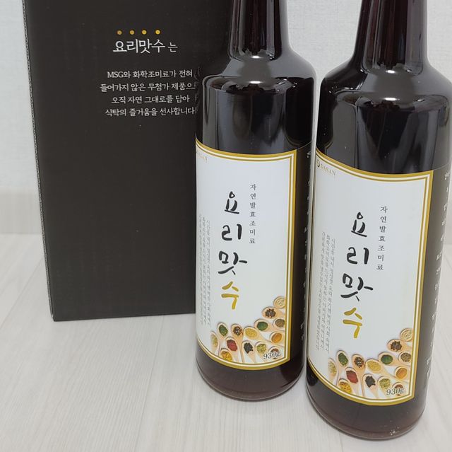 천연 요리 에센스요리맛수 930g 2개 SET 리뷰 사진
