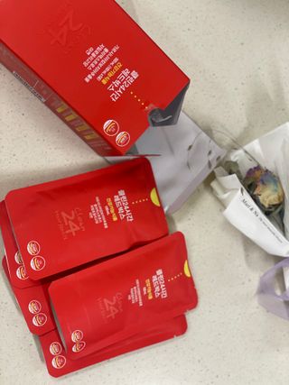 클린24시간 레드박스 1BOX(5포) + 전용보틀(500ml) — 5점을 준 리뷰어가 2024년 1월 올린 사용 사진