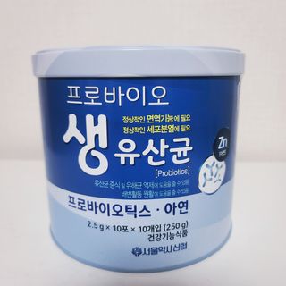 서울약사신협_프로바이오생유산균_2.5G x 100포 — 5점을 준 리뷰어가 2021년 4월 올린 사용 사진