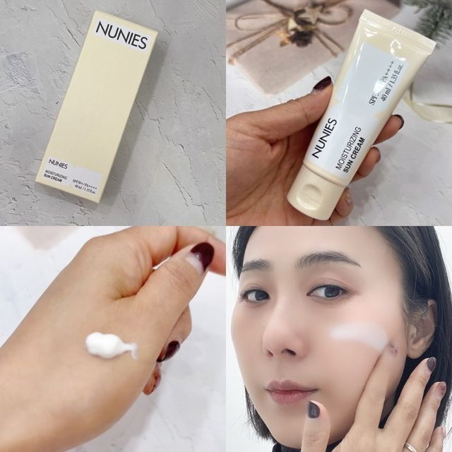나우 [뉴니스] 수분 선크림 히알루론 선 캐쳐 리뷰 사진