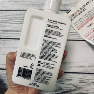 트리플에스 탈모 샴푸 275ml + 실크 트리트먼트 275ml — 5점을 준 리뷰어가 2021년 2월 올린 사용 사진
