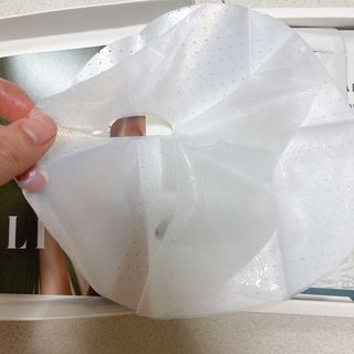 리브얼 | LIVALL 바이오셀룰로오스 마스크 레스트 앤 글로우 33ml  x 3개입 — 5점을 준 리뷰어가 2022년 7월 올린 사용 사진