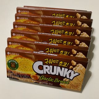 롯데제과 크런키 갈릭브레드 — 4점을 준 리뷰어가 2021년 10월 올린 사용 사진