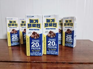 바디랩 프로틴음료 단백질쉐이크 메가프로틴 — 5점을 준 리뷰어가 2022년 4월 올린 사용 사진