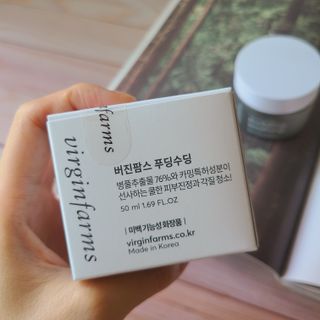 [NEW_버진팜스 푸딩수딩] 투명 푸딩젤이 선사하는 빠른 진정과 깨끗한 피부결 정돈 — 5점을 준 리뷰어가 2021년 9월 올린 사용 사진