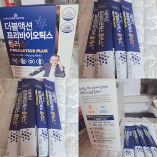 메이준뉴트리 더블액션 프리바이오틱스 플러스+ — 5점을 준 리뷰어가 2021년 4월 올린 사용 사진