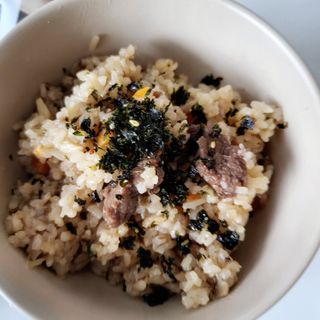 한성기업 무볼레 왕건더기 볶음밥 갈릭스테이크 — 4점을 준 리뷰어가 2021년 11월 올린 사용 사진