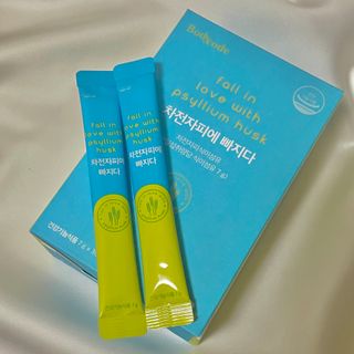 메디포스트 모비타 바디코드 식이섬유 차전자피에 빠지다 30포 — 1.5점을 준 리뷰어가 2023년 1월 올린 사용 사진