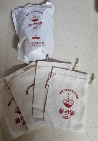 올라잍 천연화공석 — 3점을 준 리뷰어가 2022년 9월 올린 사용 사진