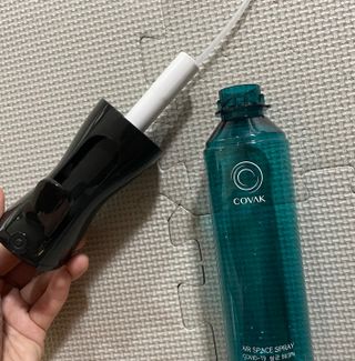 코박 스프레이 살균수  500ml 세트 — 5점을 준 리뷰어가 2022년 6월 올린 사용 사진