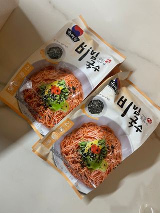 [한면원] 비빔국수 2인분 — 5점을 준 리뷰어가 2022년 8월 올린 사용 사진
