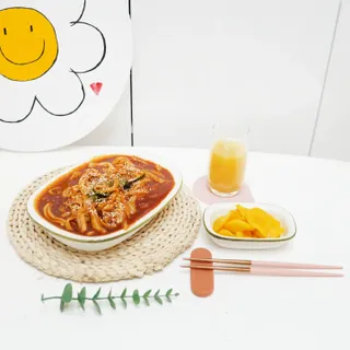 [푸딩팩토리] 요즘누들떡볶이540g + 매콤누들떡볶이 470g — 5점을 준 리뷰어가 2022년 9월 올린 사용 사진