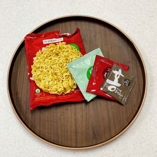 [풀무원] 자연은맛있다 정면, 백면, 홍면  세트 — 4점을 준 리뷰어가 2021년 4월 올린 사용 사진