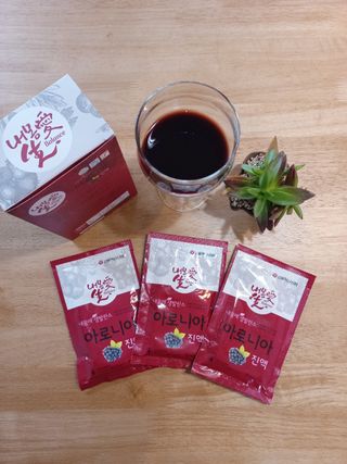 서울약사신협_내몸애생발란스아로니아_70ml x 30포 — 5점을 준 리뷰어가 2021년 6월 올린 사용 사진
