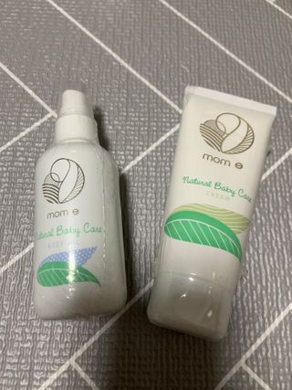 mom e 맘이 내추럴 베이비 케어 크림+바디오일 — 4.5점을 준 리뷰어가 2021년 1월 올린 사용 사진