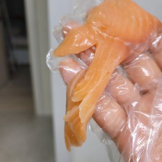 밸런스 다이어트랩 밸다랩 프리미엄 훈제연어 슬라이스 120g — 4점을 준 리뷰어가 2023년 4월 올린 사용 사진