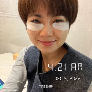 [풀리다 노잠패치] / 잠깨는 패치(졸음방지+눈가케어) 1팩(5회분) /공부할때, 운전할때, 골프, 눈 피로할때 — 5점을 준 리뷰어가 2022년 12월 올린 사용 사진