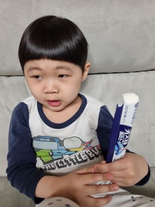 키즈텐플러스 연세 키즈텐 플러스 1개월 — 5점을 준 리뷰어가 2021년 4월 올린 사용 사진