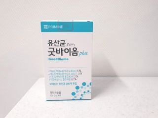 프리마인 유산균 국가지정연구소 선정, 살아있는 생유산균 200억 마리의 힘. 유산균n굿바이옴플러스 — 5점을 준 리뷰어가 2022년 4월 올린 사용 사진