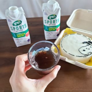 셀렉스스포츠 셀렉스 스포츠 웨이 프로틴 복숭아_ 330ml x 12팩 — 5점을 준 리뷰어가 2021년 3월 올린 사용 사진