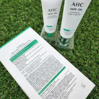 [AHC] 세이프온 에센스 선크림 올리브영 스페셜 증정 기획세트 — 5점을 준 리뷰어가 2022년 6월 올린 사용 사진