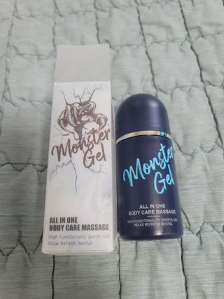 [바록스] 류현진 올인원 바디릴렉싱 몬스터겔 50ml — 5점을 준 리뷰어가 2021년 3월 올린 사용 사진