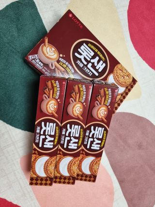 롯데제과 롯샌 카페크런치 — 4점을 준 리뷰어가 2021년 10월 올린 사용 사진