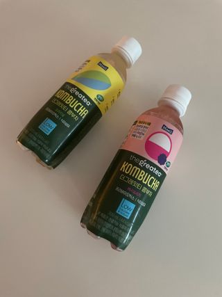 더그레잇티 콤부차 [매일유업] 더그레잇티 44kcal 콤부차 300ml *12개입 (오리지널 6개+베리리치 6개) — 4.5점을 준 리뷰어가 2023년 8월 올린 사용 사진