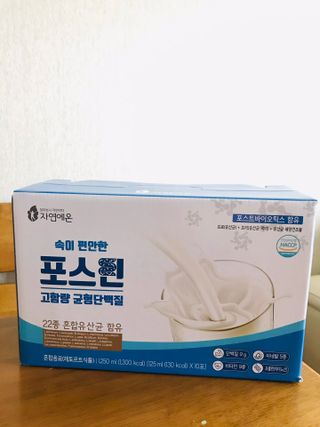 자연에온 마시는 프로틴 고함량 균형단백질 음료 포스틴 125ml 10개입 1BOX — 5점을 준 리뷰어가 2021년 5월 올린 사용 사진