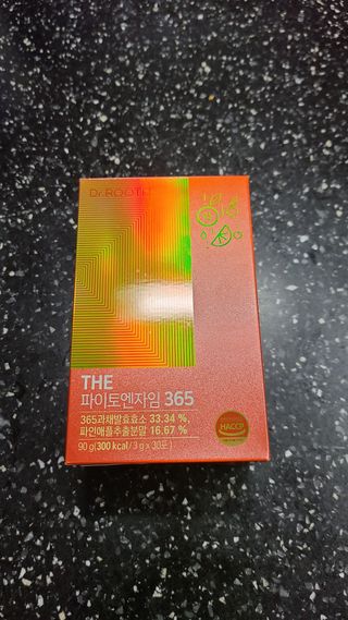 [닥터루템]맛있는 파인애플맛 과채효소 THE파이토엔자임365 1box (30포) — 5점을 준 리뷰어가 2022년 9월 올린 사용 사진