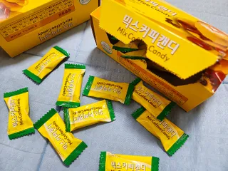 (주) 피치코리아 믹스커피캔디76g x2개입 — 4점을 준 리뷰어가 2022년 11월 올린 사용 사진