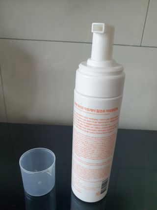 MF프리 [닥터문] 유산균 락토케어 질경초 여성청결제 200ml (폼타입) — 5점을 준 리뷰어가 2022년 6월 올린 사용 사진