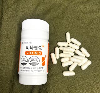 프리마인 성큼다가온 봄, 이너뷰티를 챙겨야 피부도 화사하게, 컨디션도 활기차게. 흡수율을 높인 고효율 비타민. — 5점을 준 리뷰어가 2023년 4월 올린 사용 사진