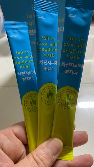 메디포스트 모비타 바디코드 식이섬유 차전자피에 빠지다 30포 — 5점을 준 리뷰어가 2023년 1월 올린 사용 사진