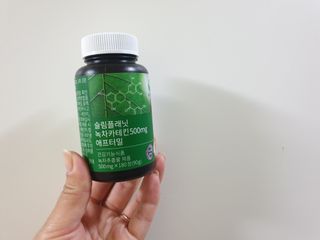 슬림플래닛 녹차카테킨 500mg 애프터밀 — 5점을 준 리뷰어가 2021년 9월 올린 사용 사진