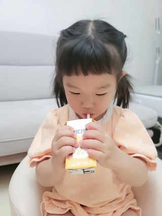 메디웰 페디아드링크 미니 바나나맛 — 5점을 준 리뷰어가 2022년 8월 올린 사용 사진