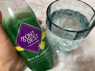 몽베스트 Montbest with Sparkling water Lemon OR Lime 20병(랜덤) — 5점을 준 리뷰어가 2022년 7월 올린 사용 사진