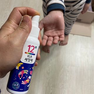 셀바이져 항균 스프레이 핸드워시 + 키즈세정제 SET — 5점을 준 리뷰어가 2021년 3월 올린 사용 사진